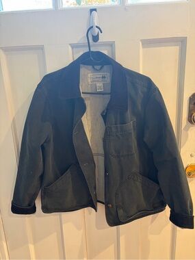 L.L. Bean Black Canvas Field Jacket